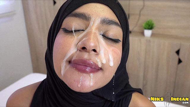 Latina Teen Fucked and Covered in Cum