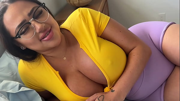 Thick Latina Step Sister Teaches Business