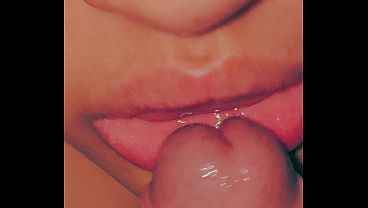 BBW Latina Gives POV Blowjob Cumshot
