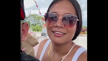 Latina Fucked Publicly by Lover Outdoors