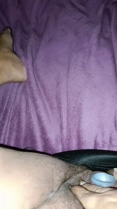 Latina Masturbates with Dildo in Pussy