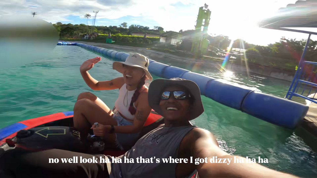 Latina Couple Fucking at Amusement Park Ends in Creampie Anal