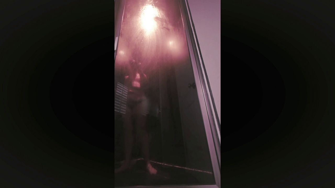 Latina Mom Shower Sex with Big Tits
