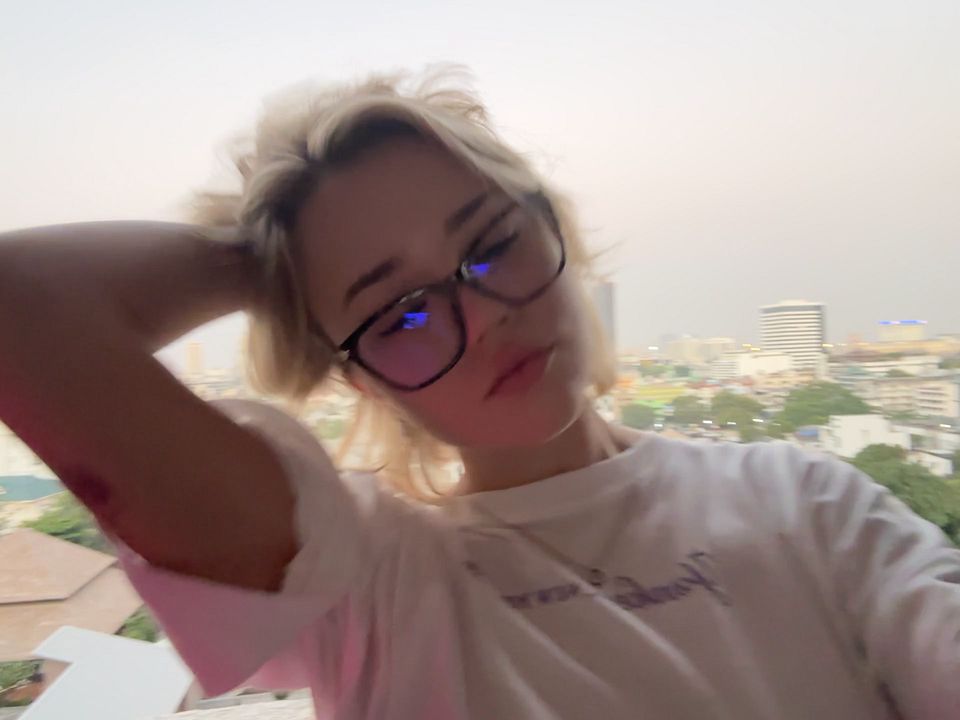Latin Teen Shows Off Big Tits For Rating