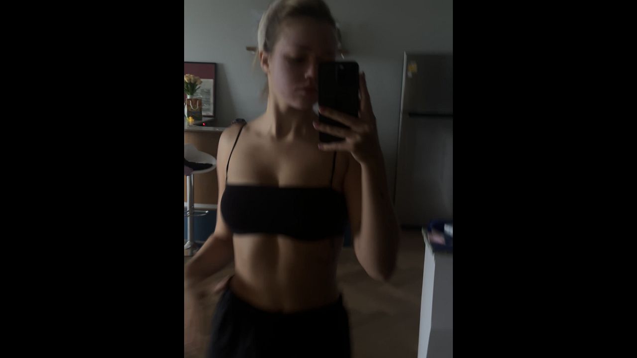 Latina Teen Shows Off Body