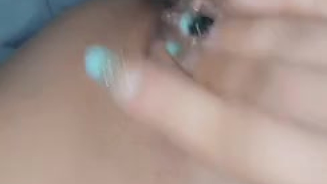 Latin Chick Fingers Her Juicy Pussy