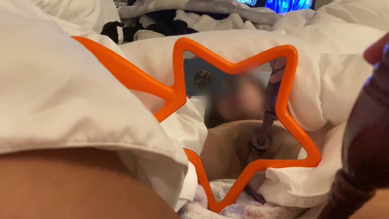 Latina Plays With Clit Toy, Squirting While Edging